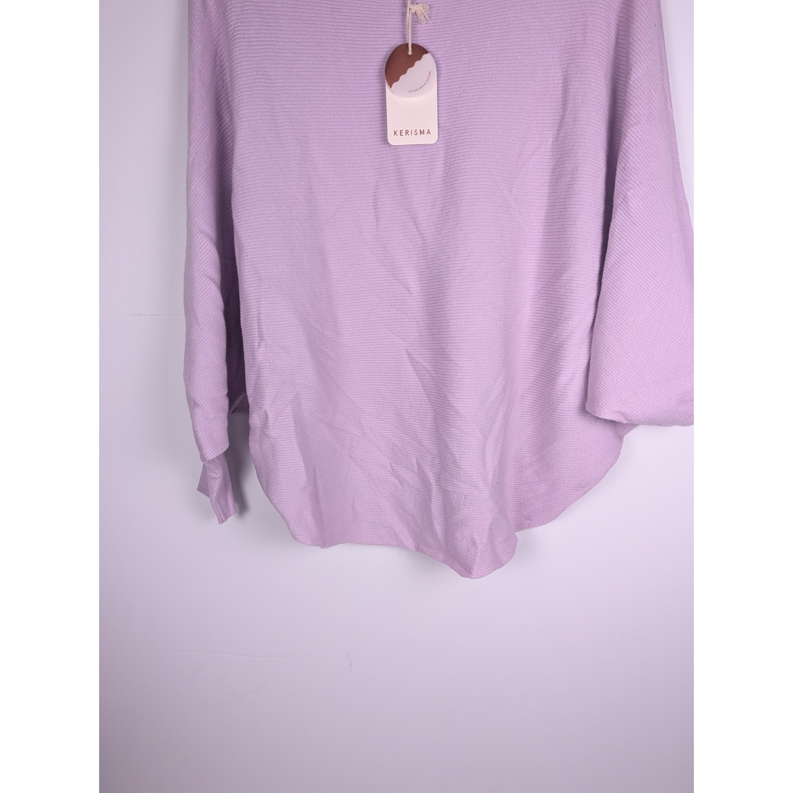Nwt Kerisma Women's Ryu Medium/Large Sweater Lilac Viscose, Nylon, And Polyester — image 3 of 7